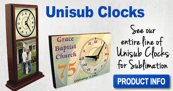 Dye Sublimation Clocks